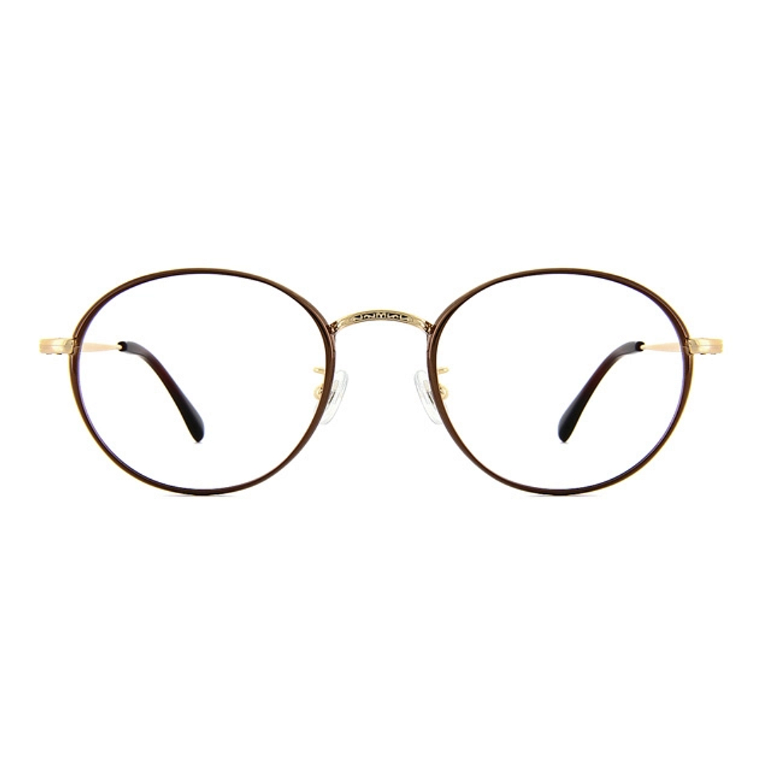 Graph Belle Light Brown Full Rim Round right side