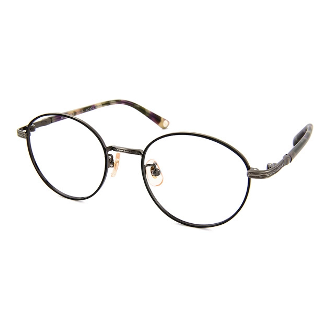 Graph Belle Tan Brown Full Rim Boston left side