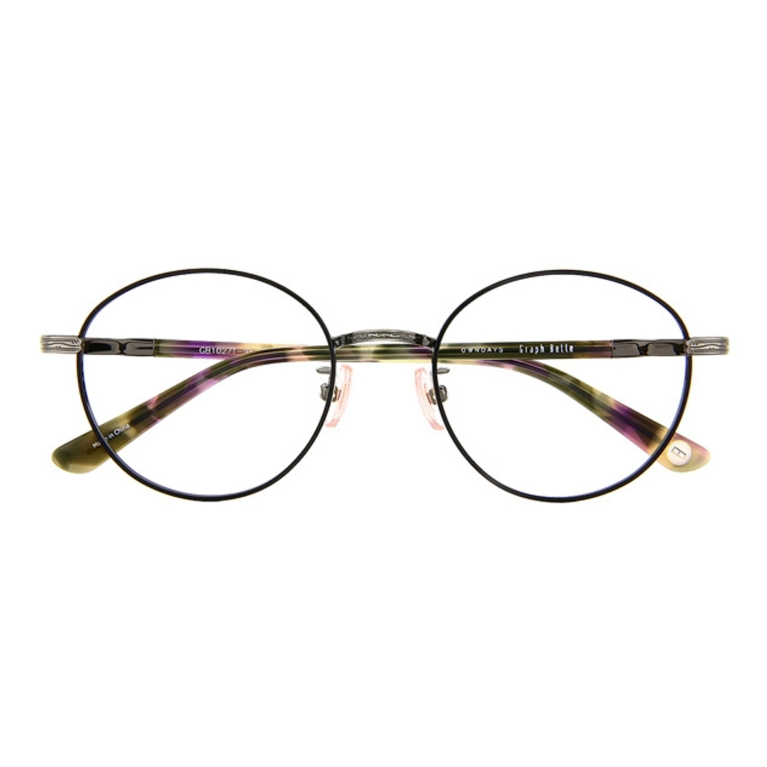 Graph Belle Tan Brown Full Rim Boston right side