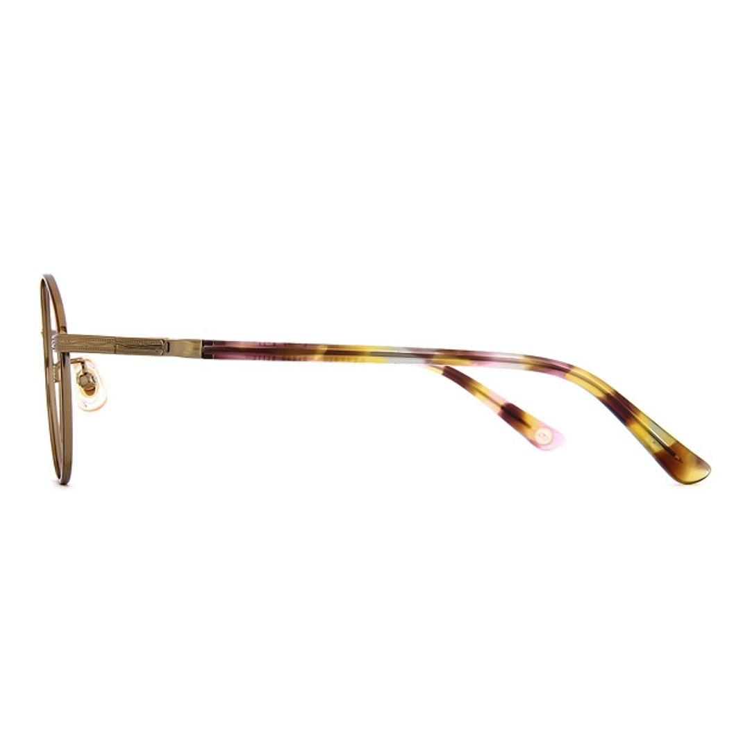 Graph Belle Light Brown Full Rim Boston left side