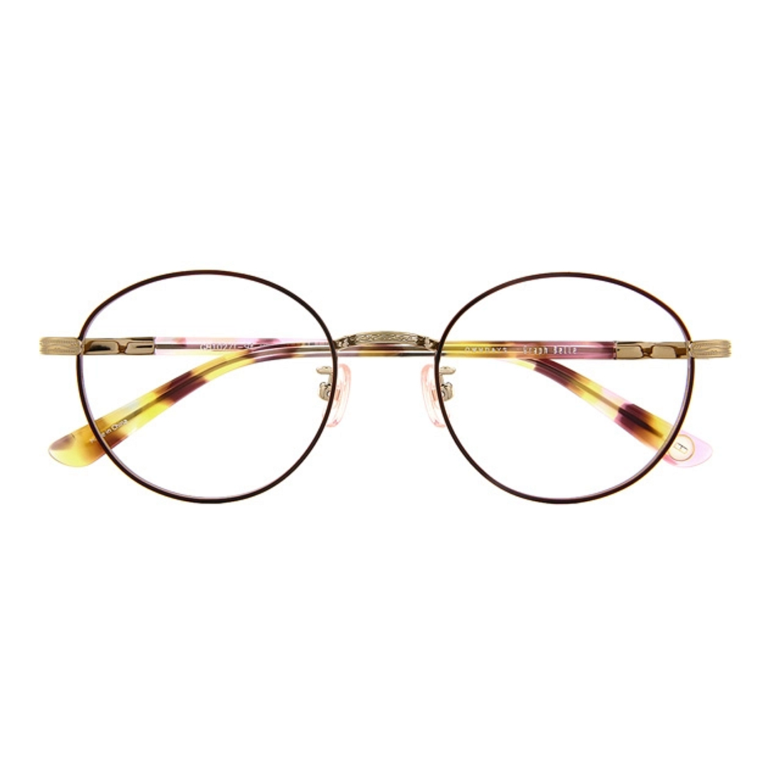 Graph Belle Light Brown Full Rim Boston right side