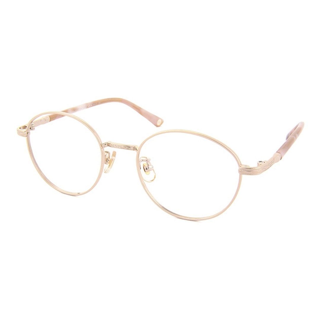 Graph Belle Gold Full Rim Boston left side