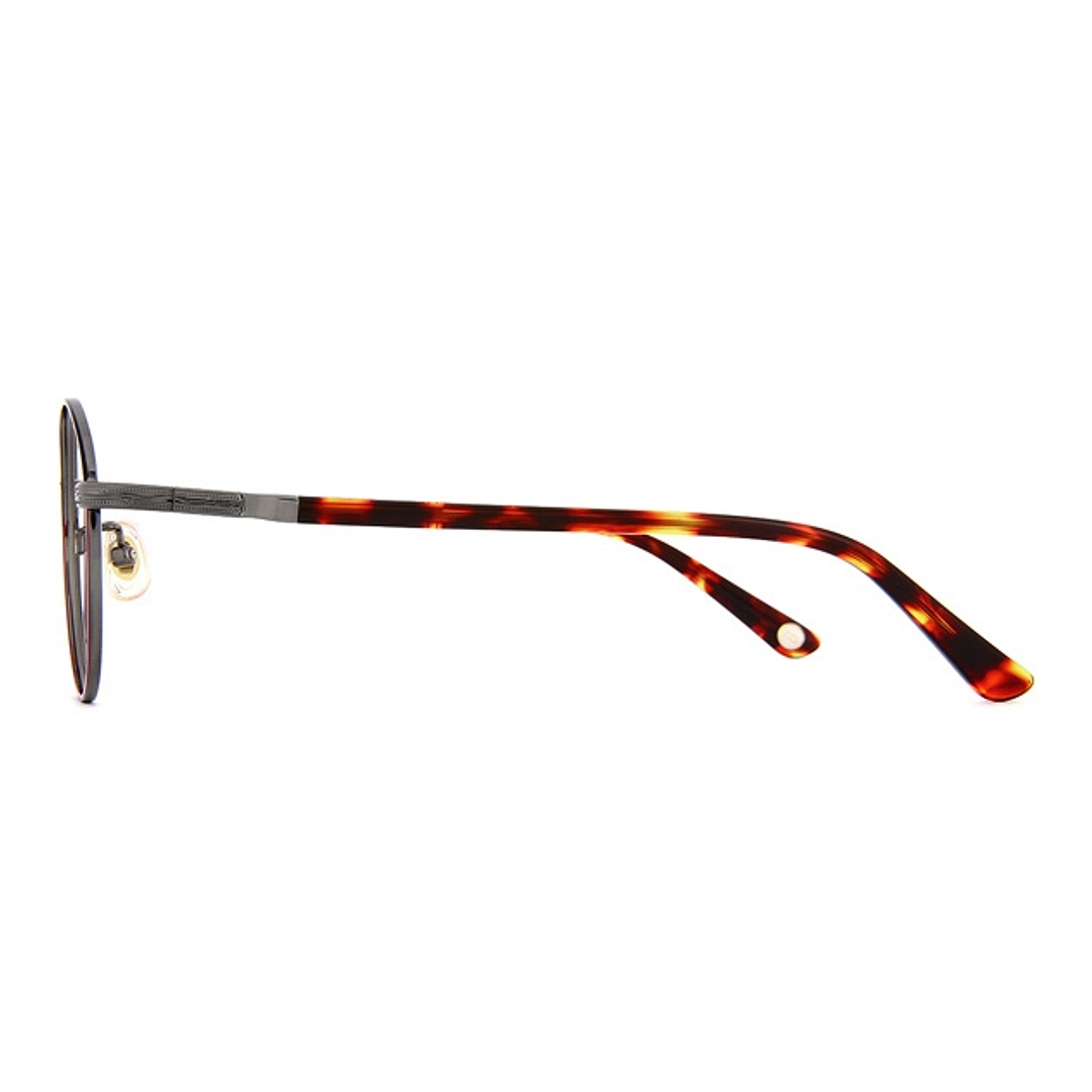 Graph Belle Black Full Rim Boston left side