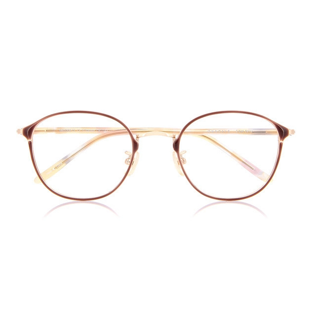 Graph Belle Light Brown Full Rim Rectangle right side