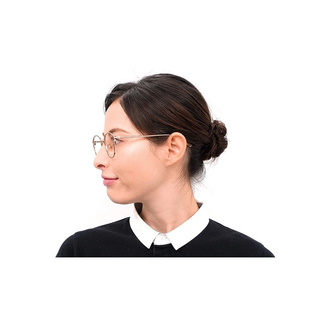 Graph Belle Light Brown Full Rim Rectangle right side