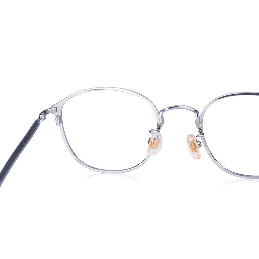 Graph Belle Pink Full Rim Rectangle left side
