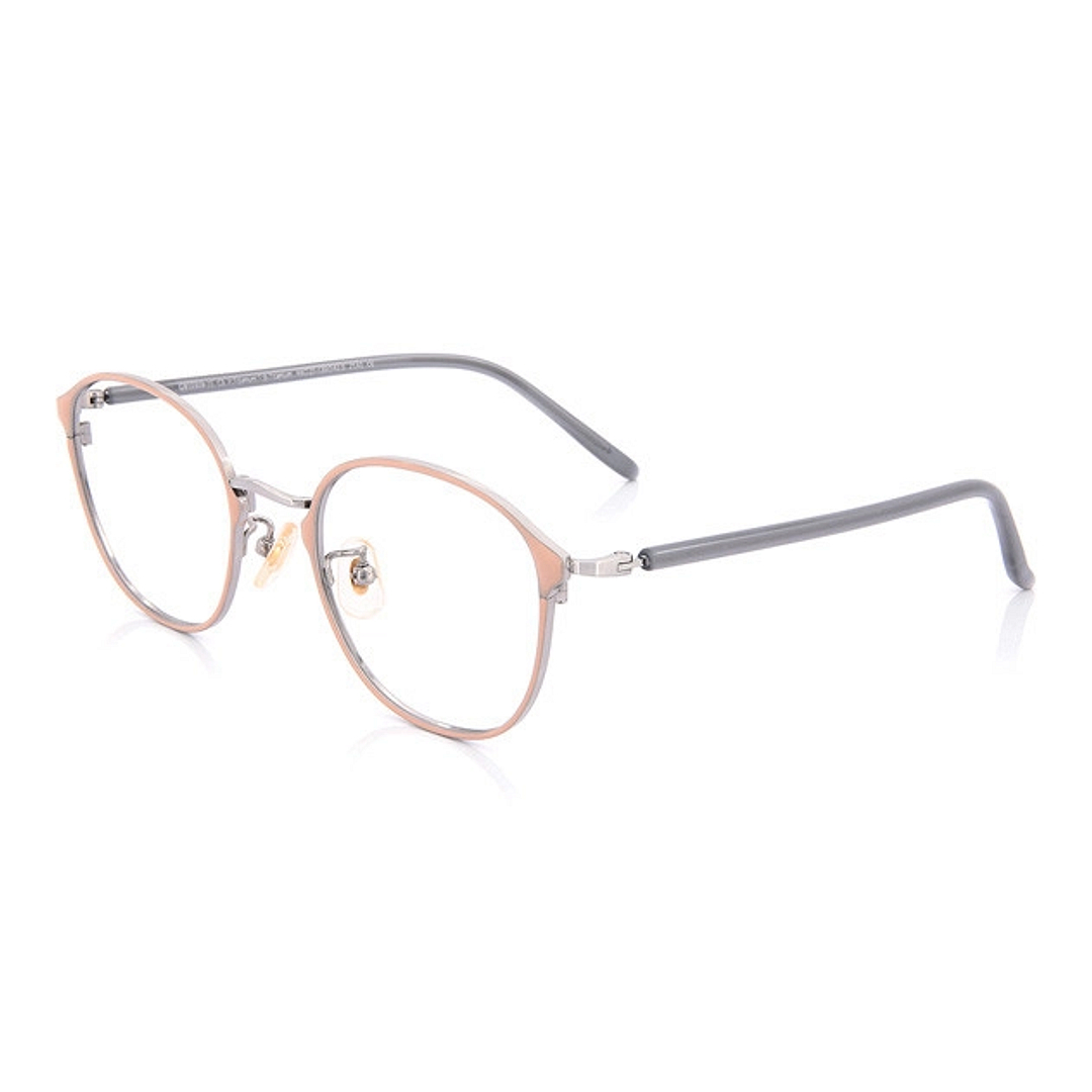 Graph Belle Pink Full Rim Rectangle left side