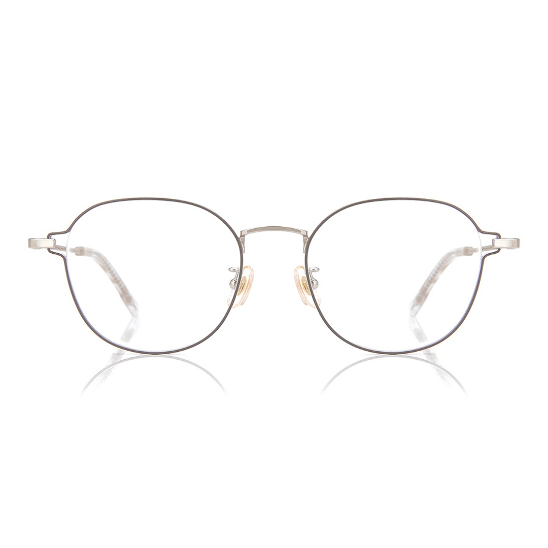 Graph Belle Light Gray Full Rim Boston right side