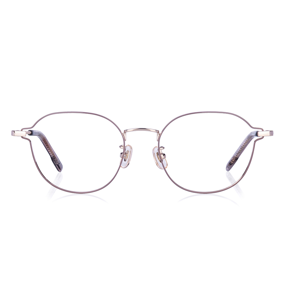 Graph Belle Light Brown Full Rim Boston right side