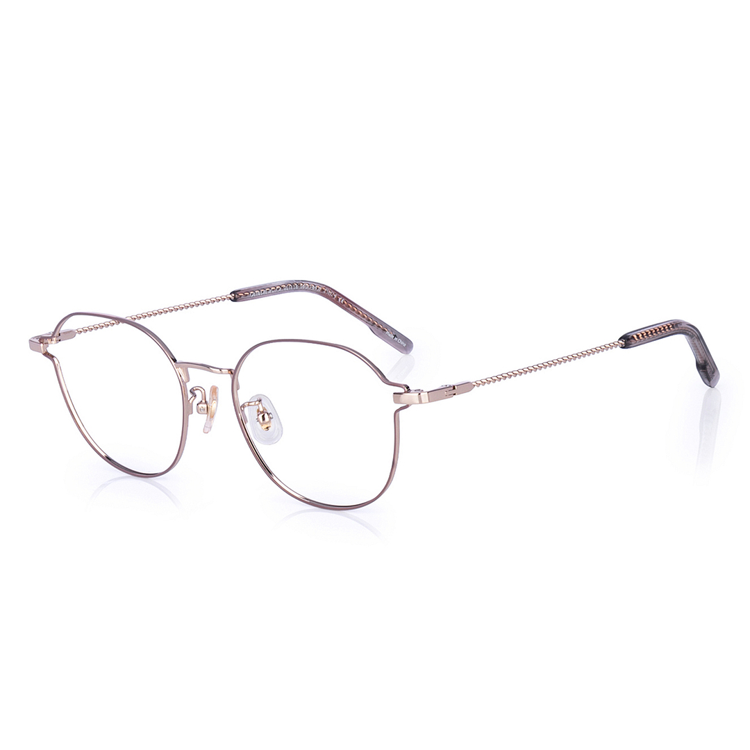 Graph Belle Light Brown Full Rim Boston right side