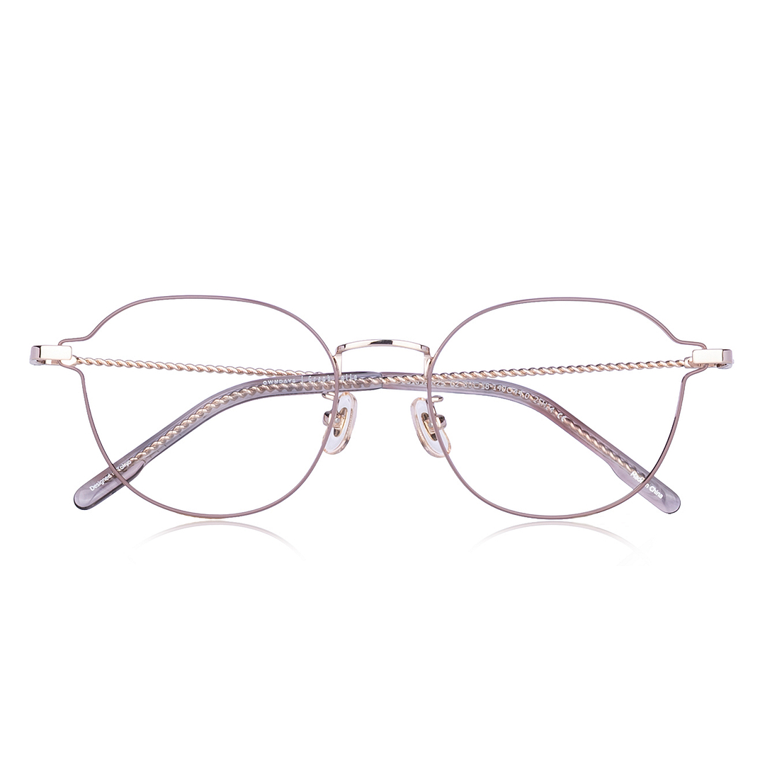 Graph Belle Light Brown Full Rim Boston right side