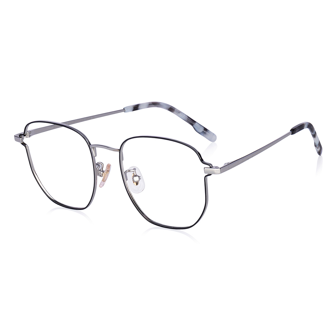 Graph Belle Black Full Rim Polygon left side