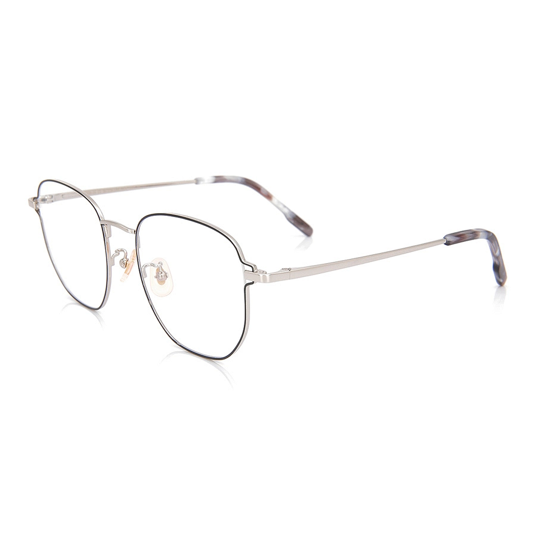 Graph Belle Black Full Rim Polygon left side