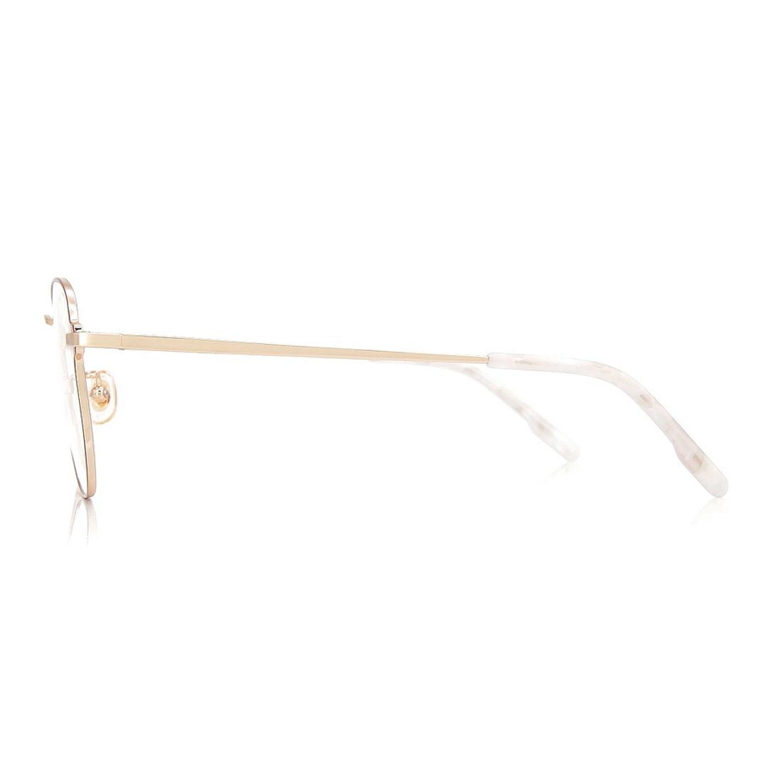 Graph Belle Light Brown Full Rim Polygon left side