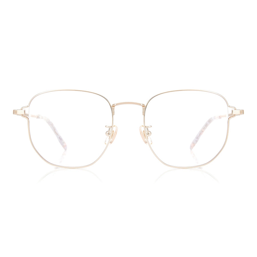 Graph Belle Gold Full Rim Polygon right side