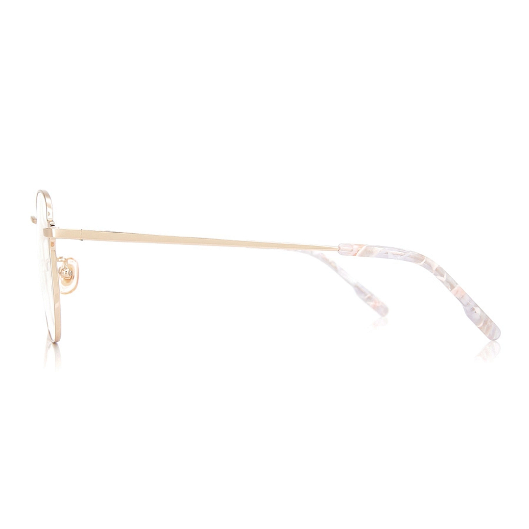 Graph Belle Gold Full Rim Polygon left side