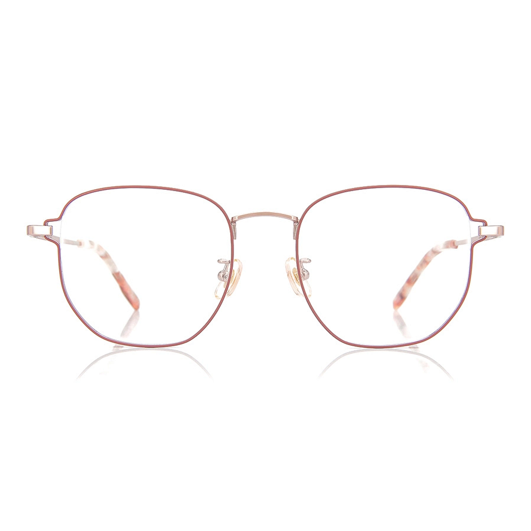 Graph Belle Red Full Rim Polygon right side