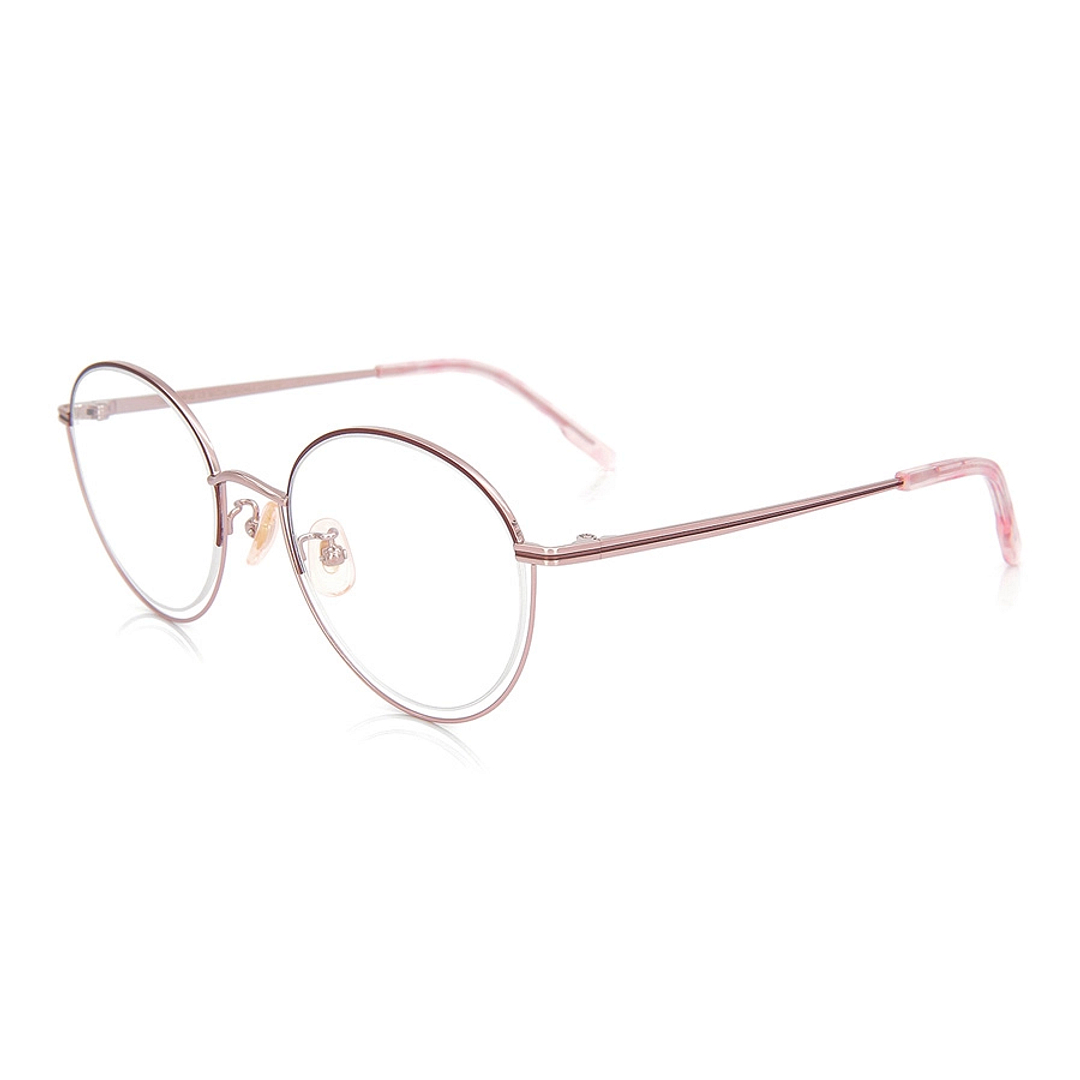 Graph Belle Red Full Rim Boston left side