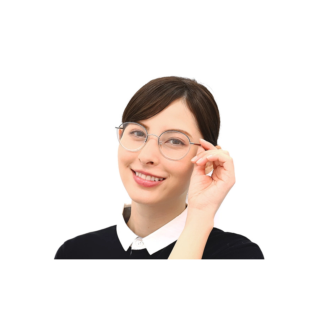 Graph Belle Red Full Rim Boston left side