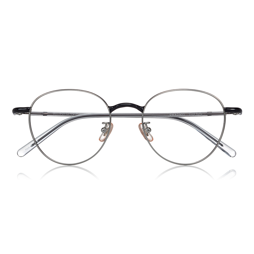 Graph Belle Silver Full Rim Boston right side