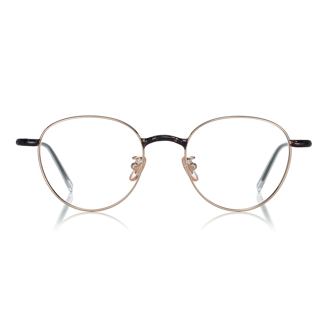 Graph Belle Gold Full Rim Boston right side