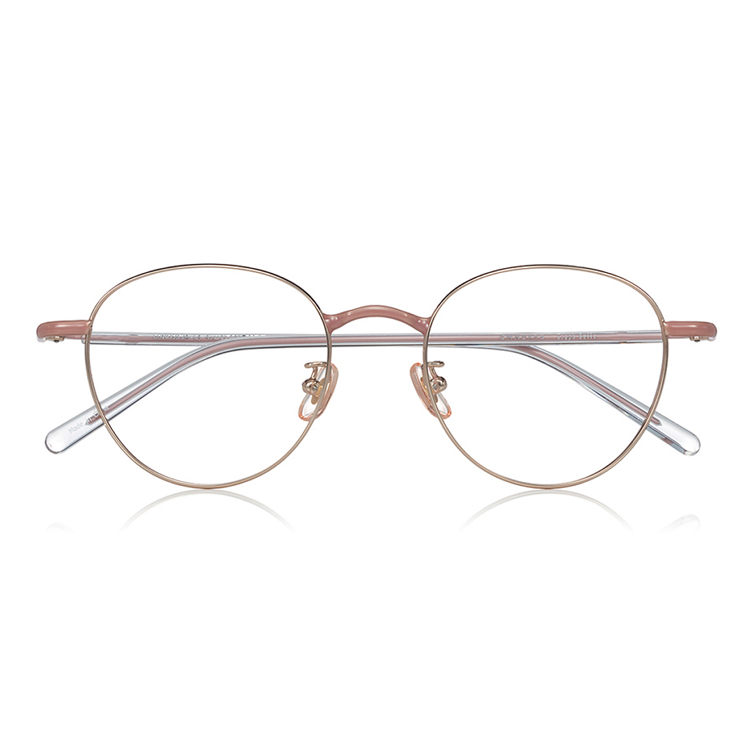 Graph Belle Gold Full Rim Boston left side