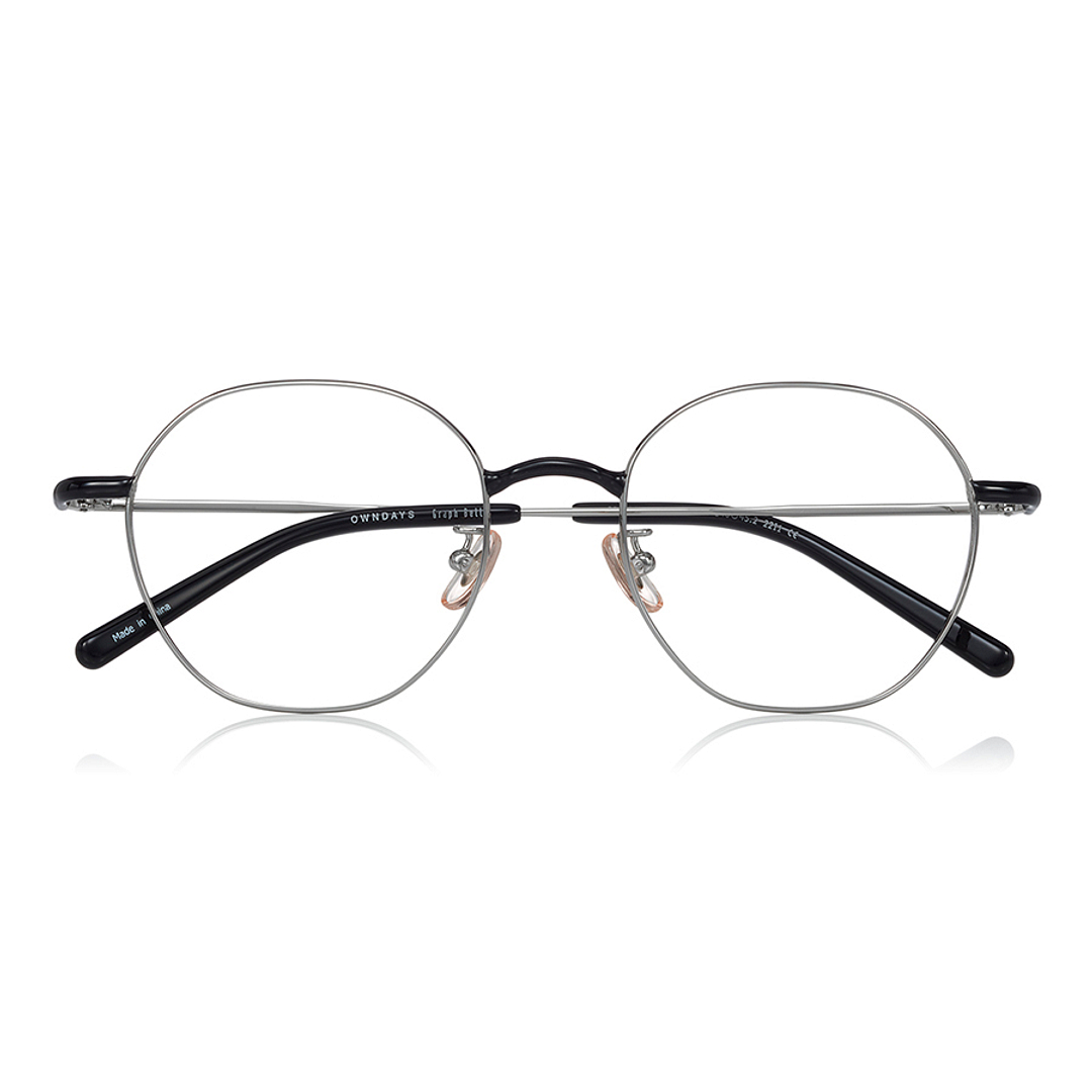 Graph Belle Silver Full Rim Polygon right side