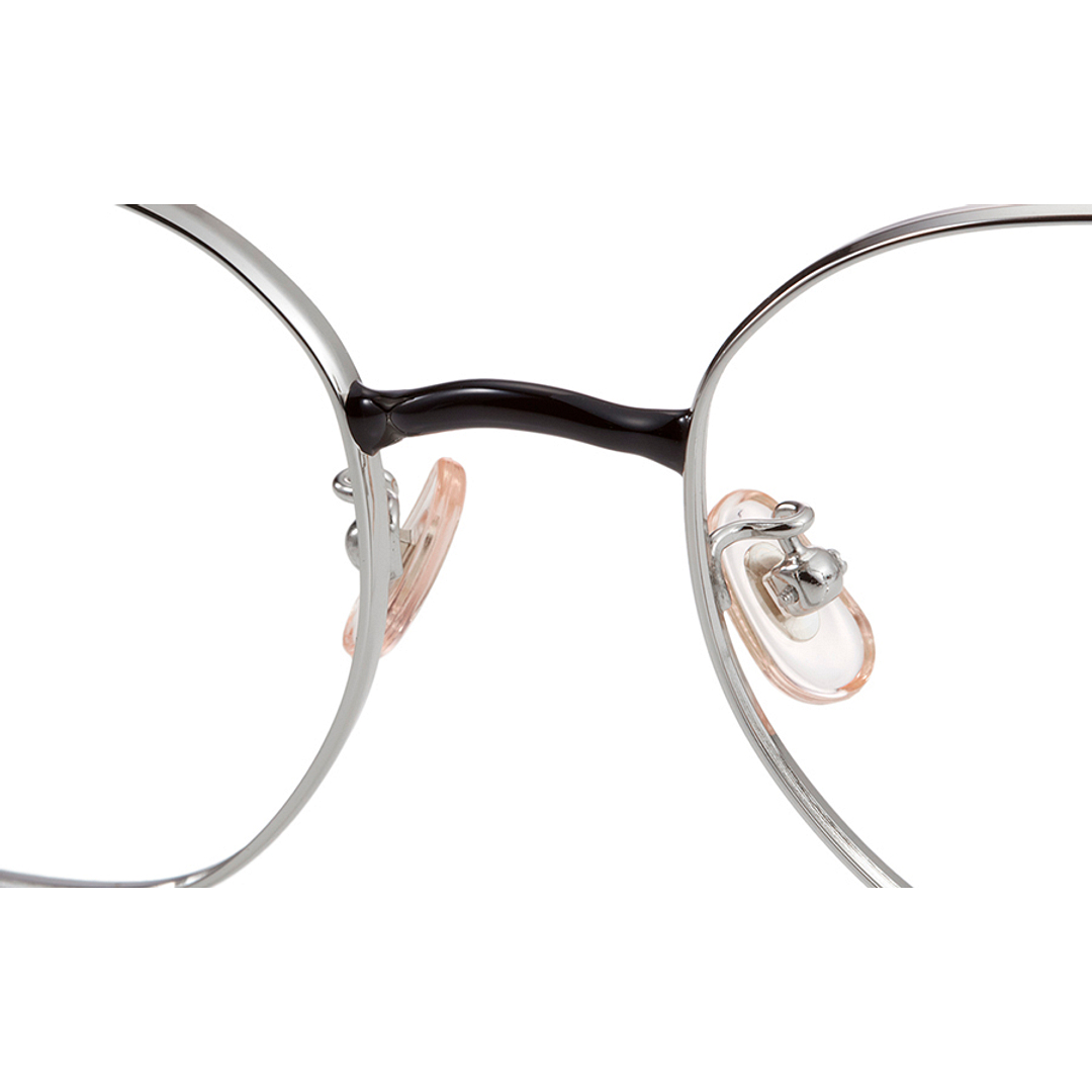 Graph Belle Silver Full Rim Polygon left side