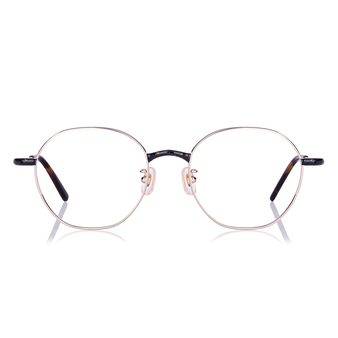 Graph Belle Gold Full Rim Polygon right side
