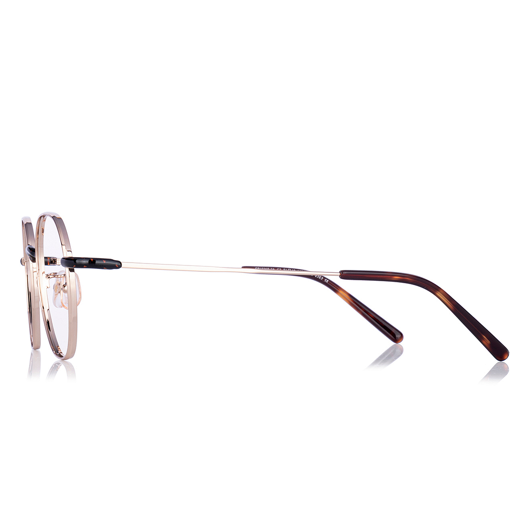 Graph Belle Gold Full Rim Polygon right side