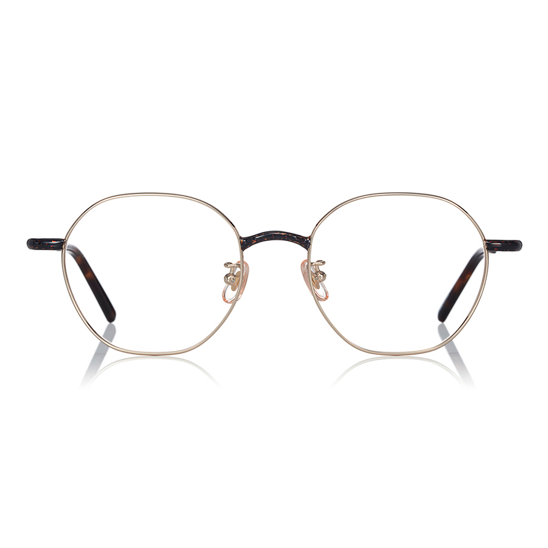 Graph Belle Gold Full Rim Polygon right side