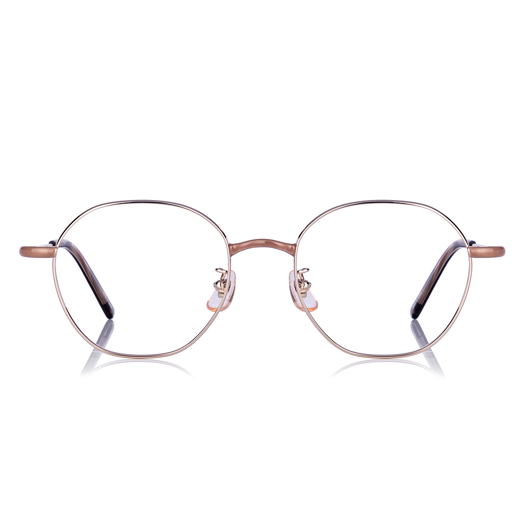 Graph Belle Gold Full Rim Polygon right side
