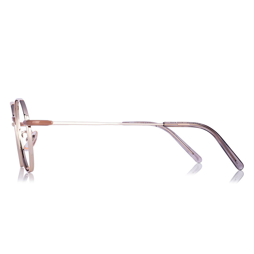 Graph Belle Gold Full Rim Polygon right side