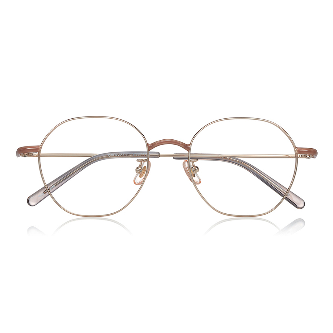 Graph Belle Gold Full Rim Polygon right side