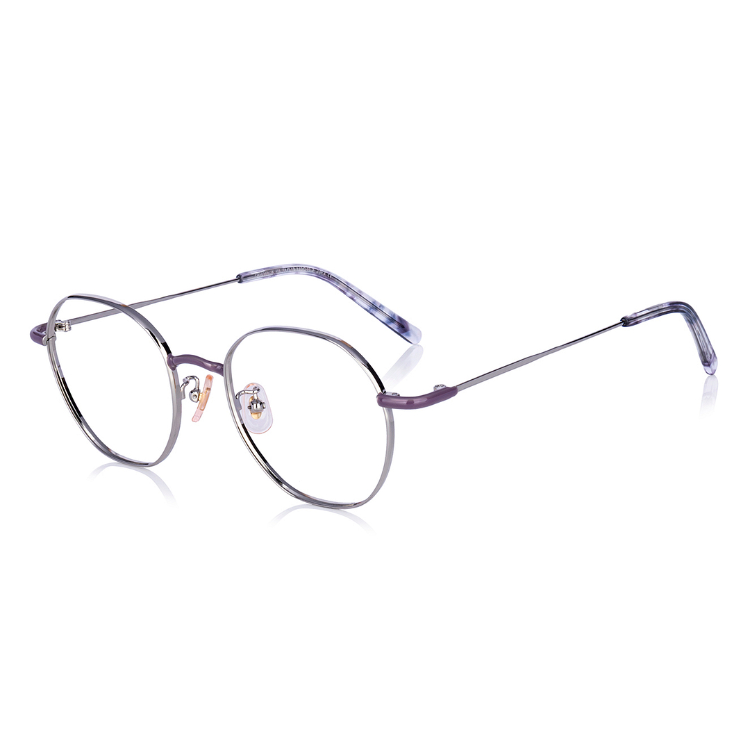Graph Belle Silver Full Rim Polygon left side