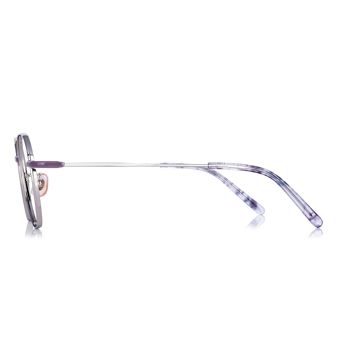 Graph Belle Silver Full Rim Polygon right side
