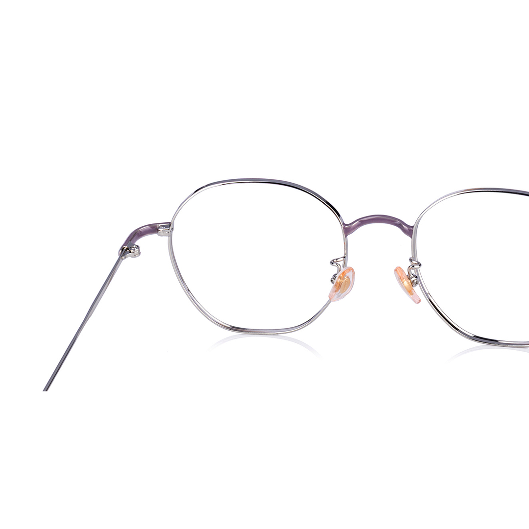 Graph Belle Silver Full Rim Polygon left side
