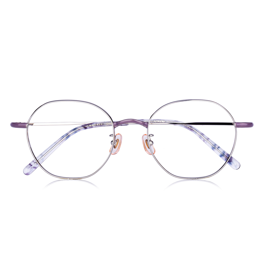 Graph Belle Silver Full Rim Polygon right side