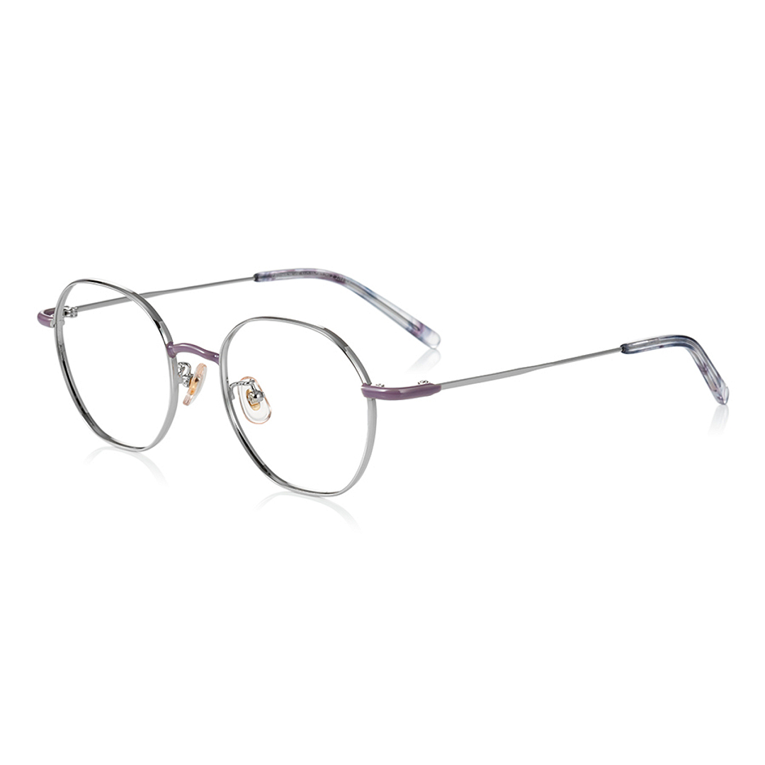 Graph Belle Silver Full Rim Polygon left side