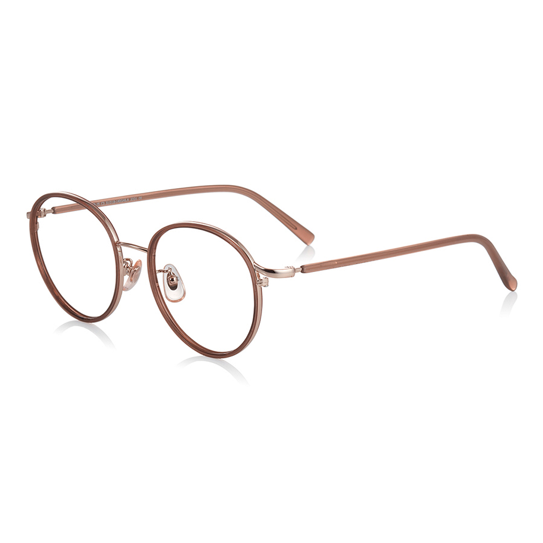 Graph Belle Dark Brown Full Rim Boston left side