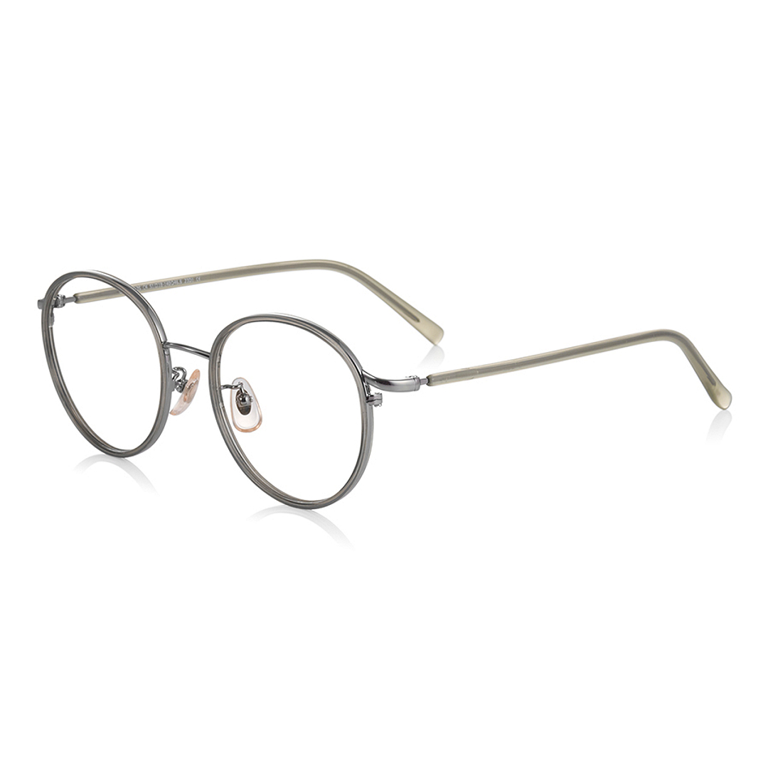 Graph Belle Tan Brown Full Rim Boston left side