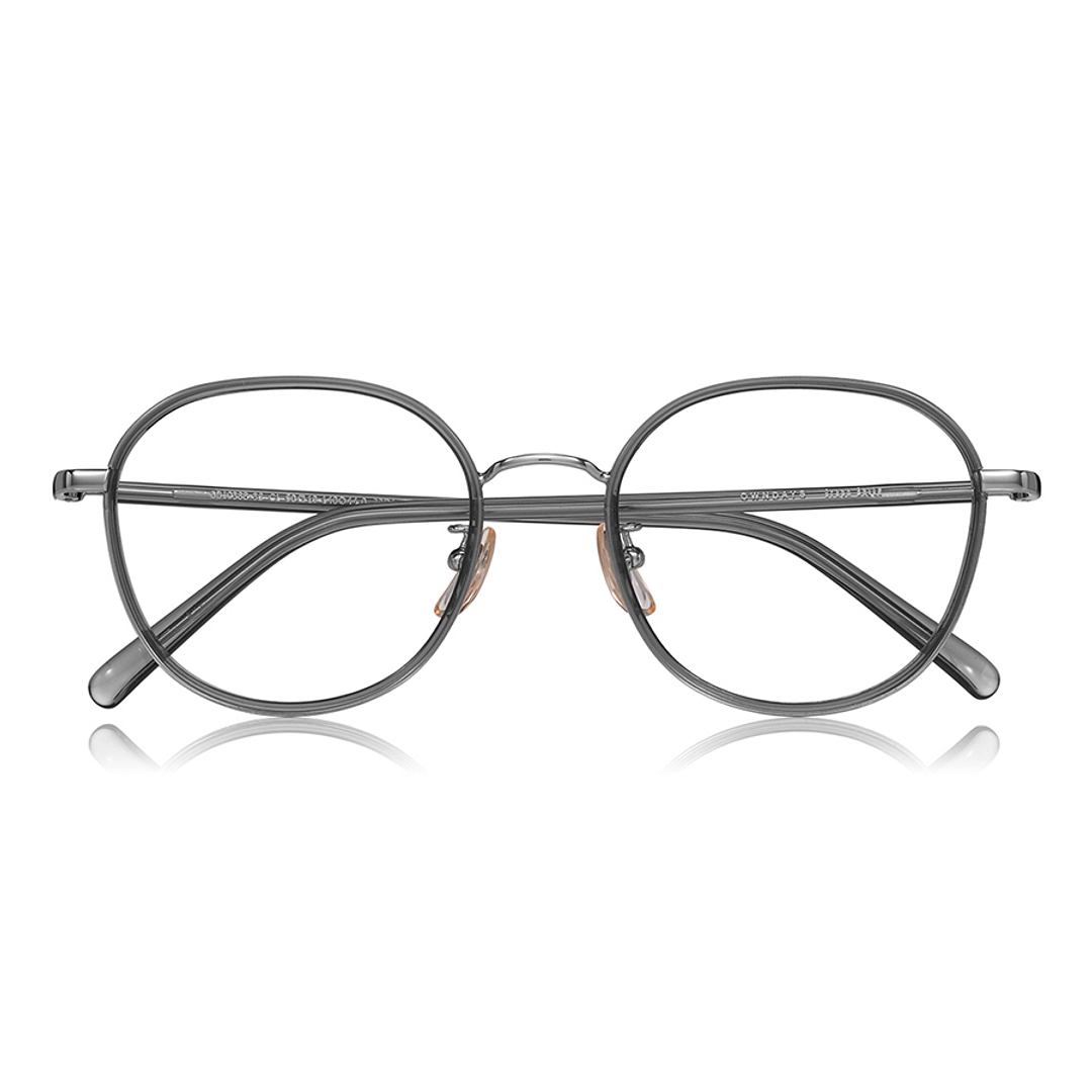 Graph Belle Light Gray Full Rim Polygon right side