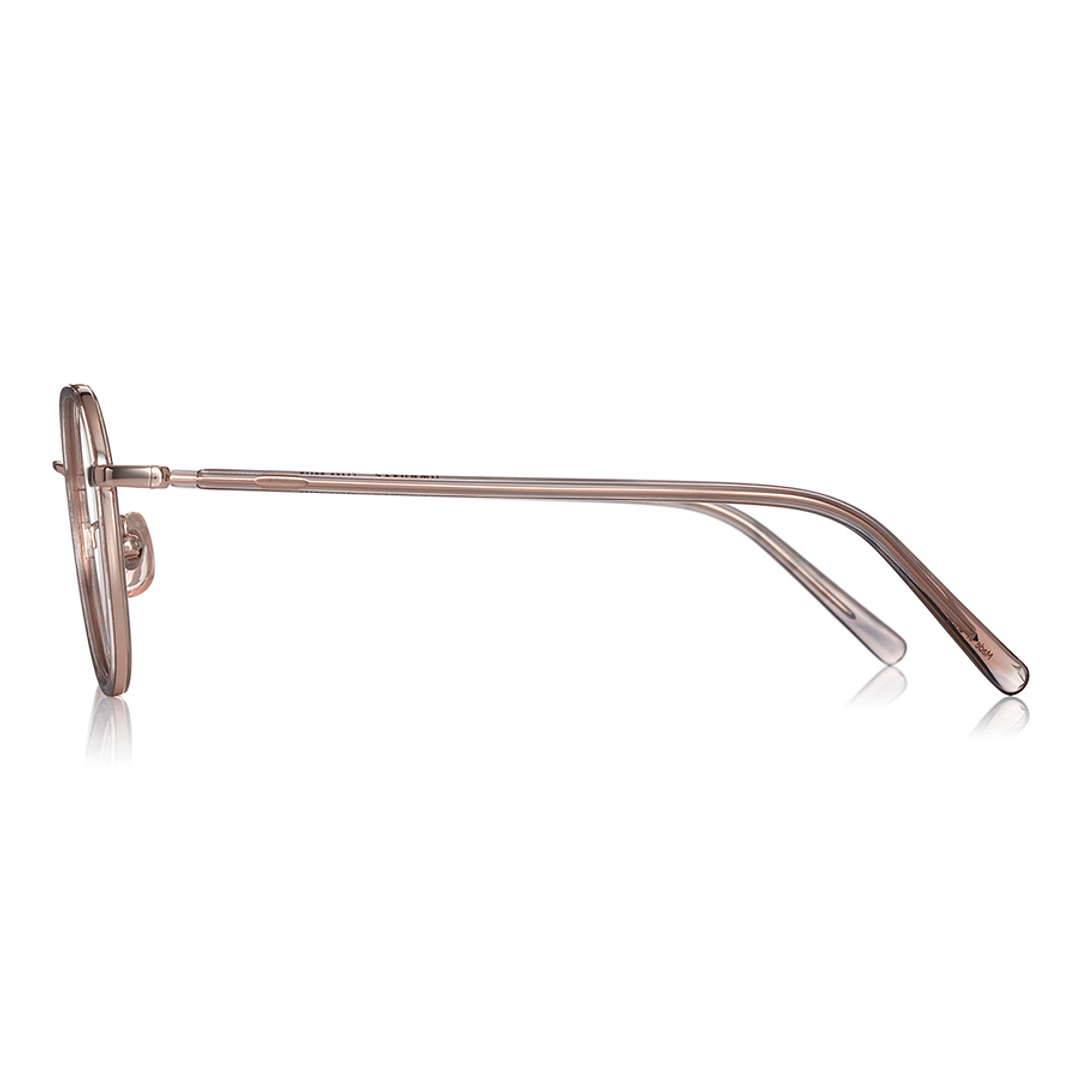 Graph Belle Light Brown Full Rim Polygon left side