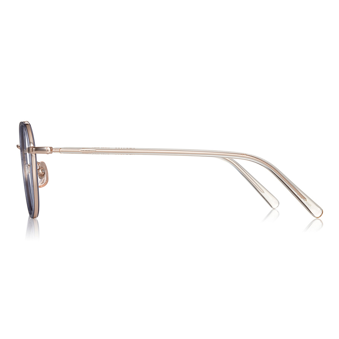 Graph Belle Navy Blue Full Rim Polygon left side