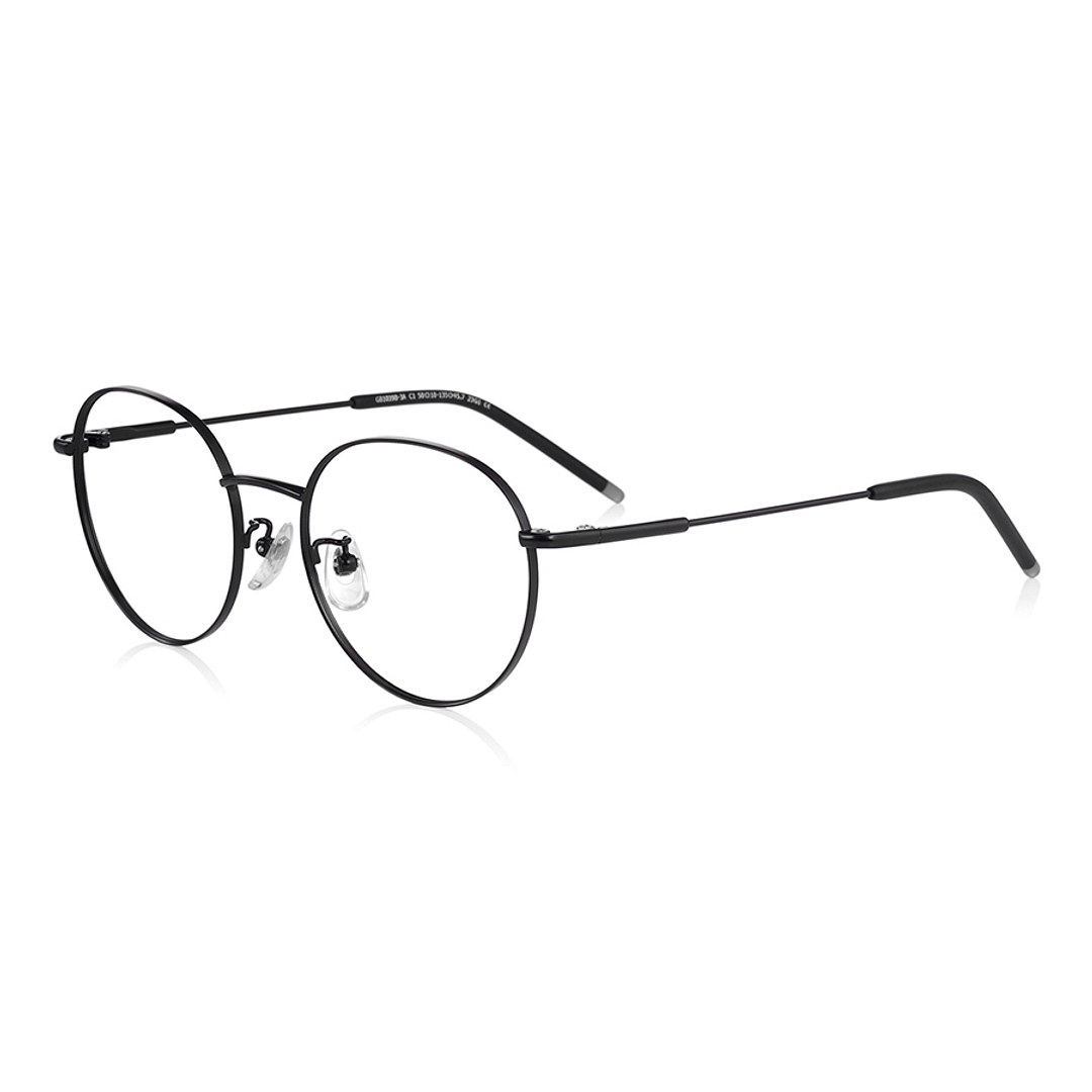 Graph Belle Black Full Rim Boston left side