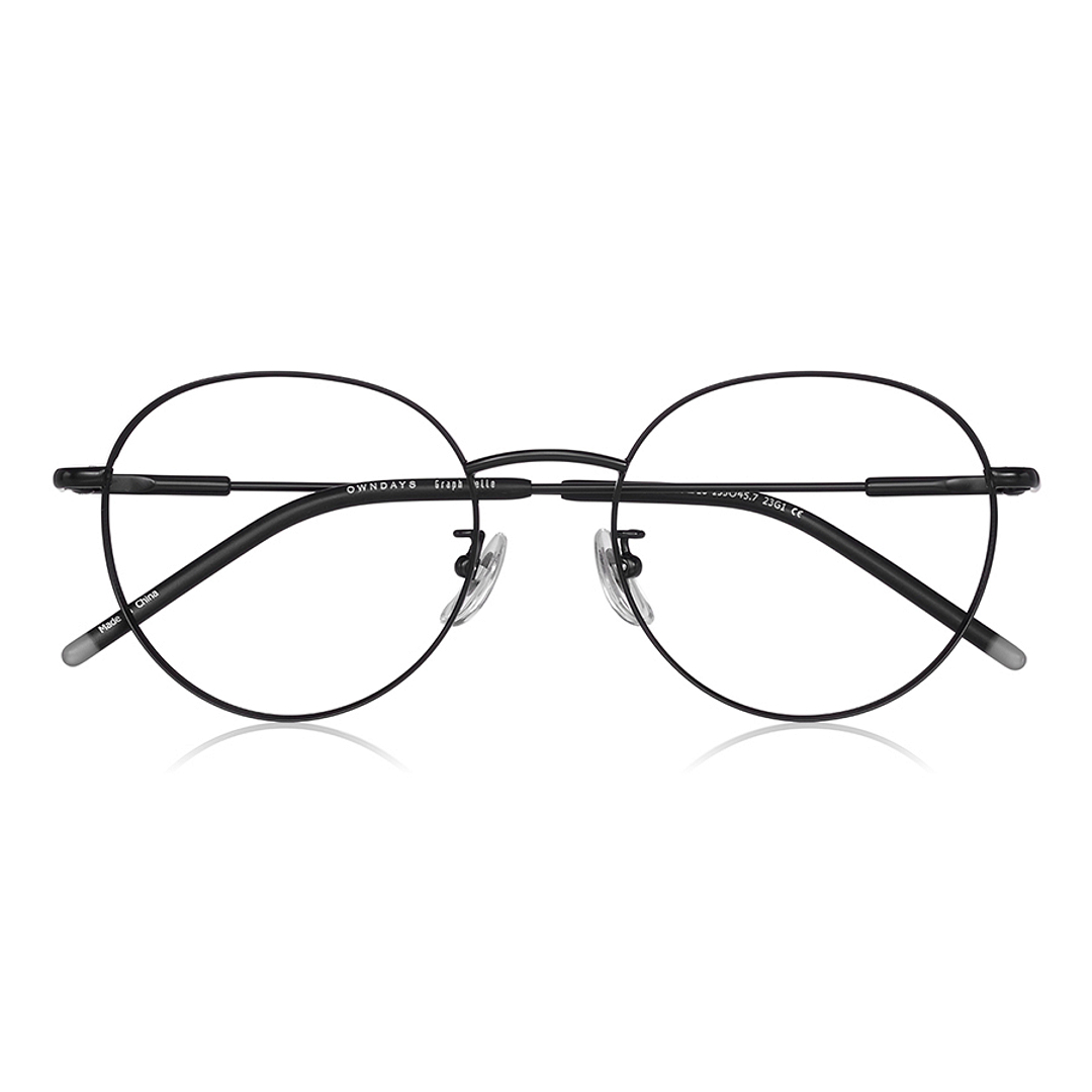 Graph Belle Black Full Rim Boston right side