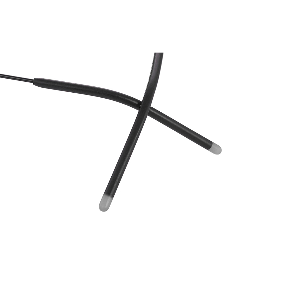 Graph Belle Black Full Rim Boston left side