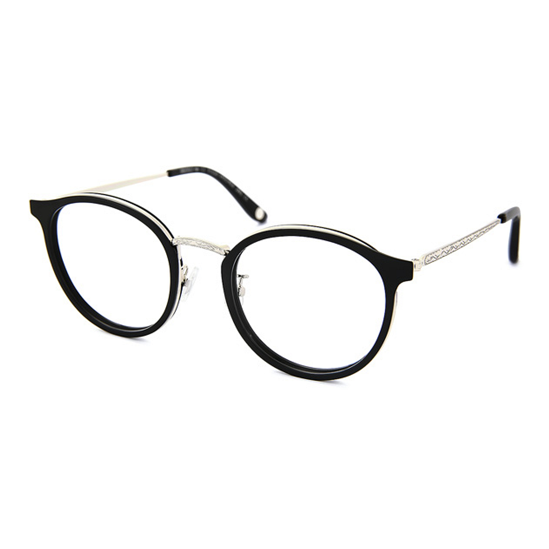 Graph Belle Black Full Rim Boston left side