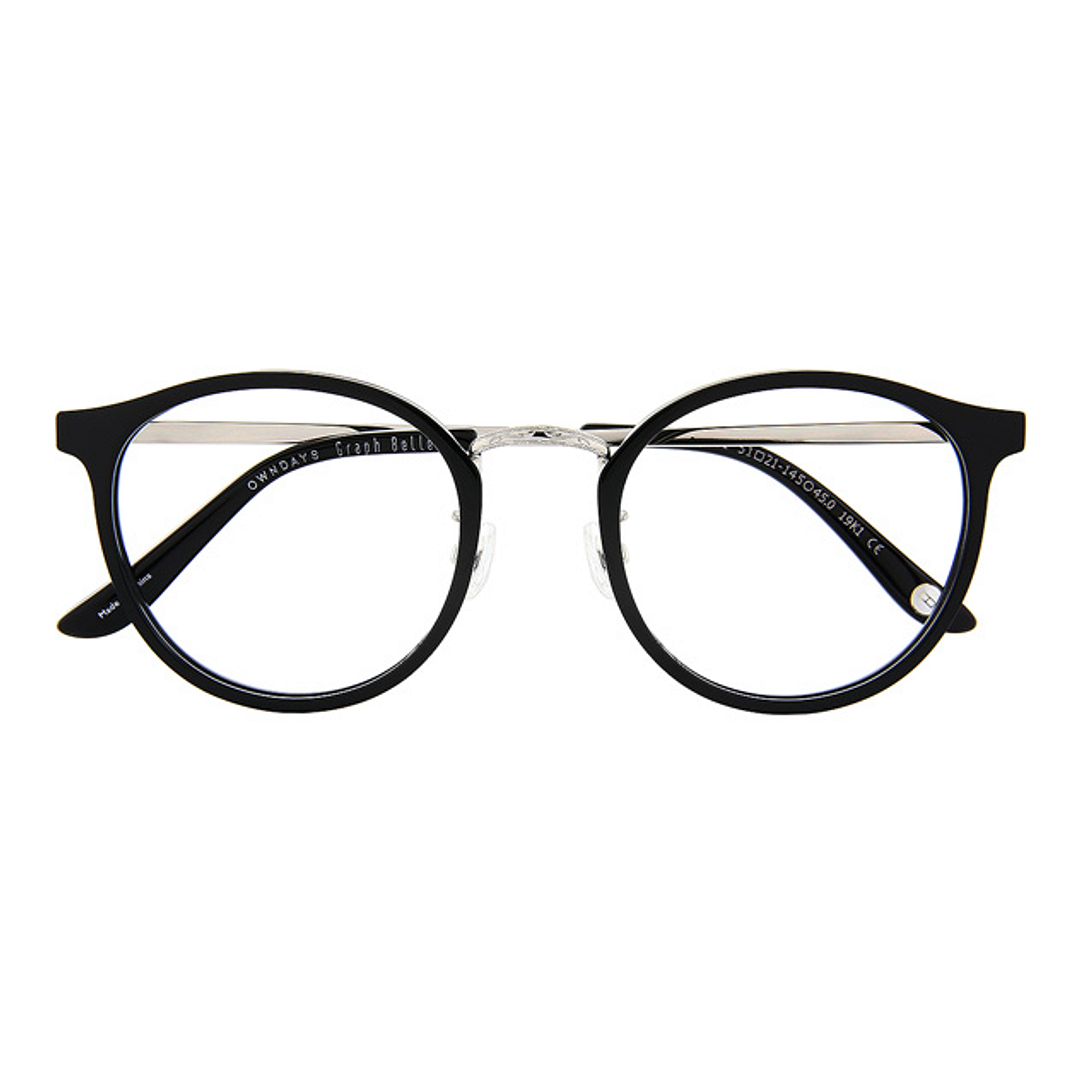 Graph Belle Black Full Rim Boston right side