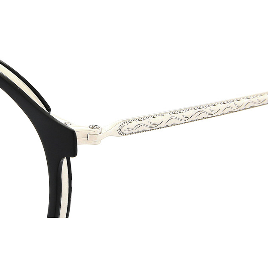 Graph Belle Black Full Rim Boston left side